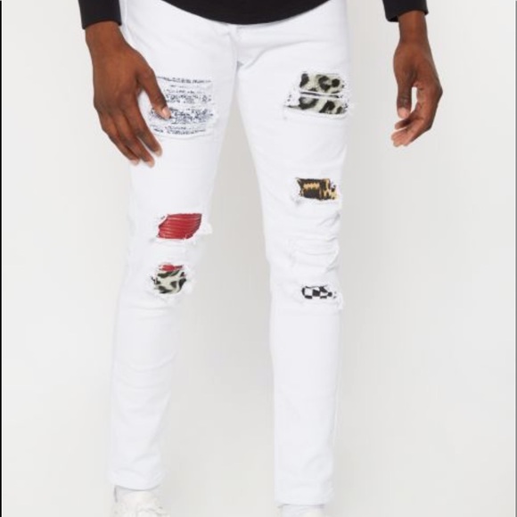 Rue21 Other - RUE21 White patch Skinny jeans